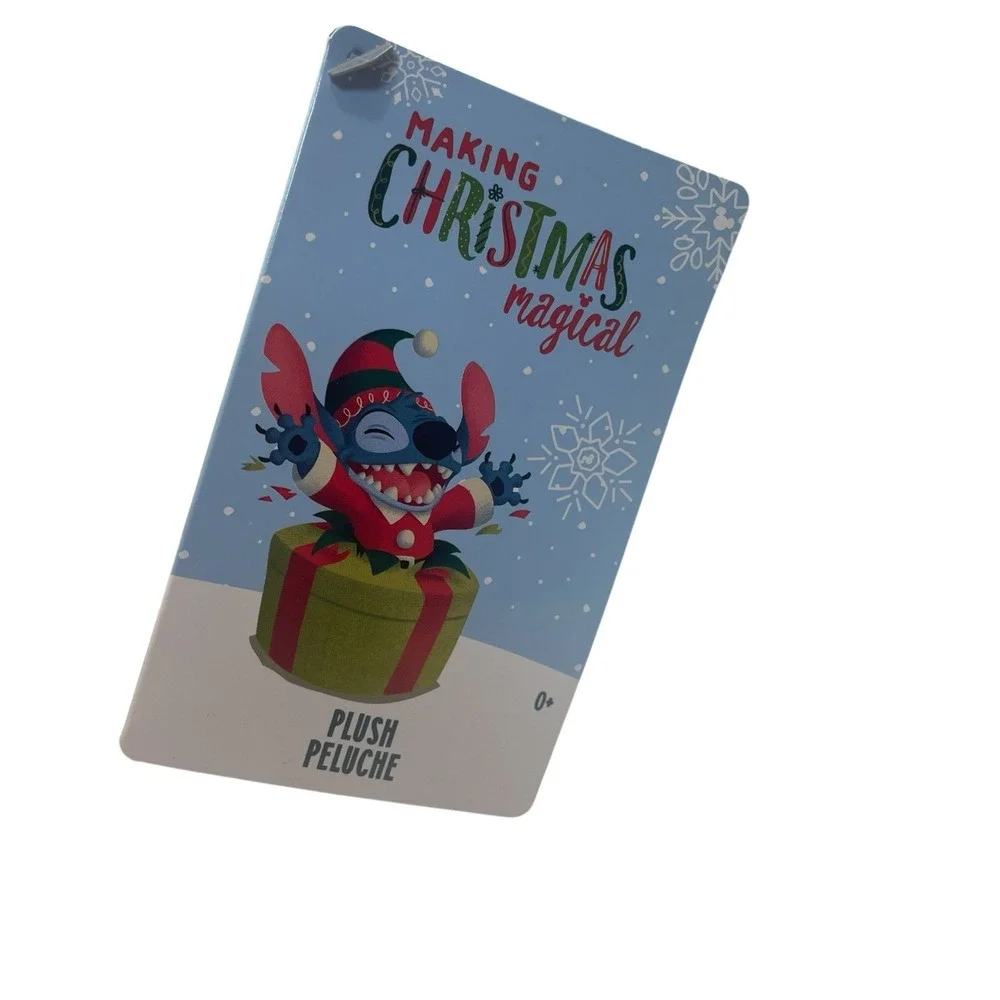 Disney Angel Plush NWT Christmas‎ Elf Outfit Lilo & Stitch Sharing Christmas